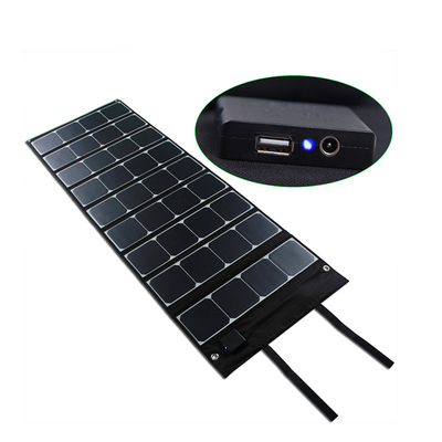 120W Off Grid แผงโซลาร์เซลล์แบบพับได้ USB สำหรับ Outdoor Camping Vanlife