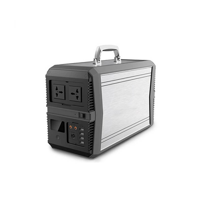 สถานีพลังงานแสงอาทิตย์แบบพกพาฟังก์ชั่น MPPT พลังงานแสงอาทิตย์ Dc 12v แบตเตอรี่ลิเธียม Pack