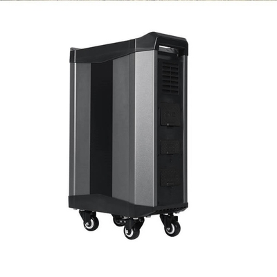 บ้านพลังงานแสงอาทิตย์แบบพกพาเครื่องกำเนิดไฟฟ้า 2500wh LiFePO4 แบตเตอรี่