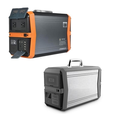 เครื่องกำเนิดไฟฟ้าแบบพกพา 1500Wh สำหรับตู้เย็น Ac 100v - 240v