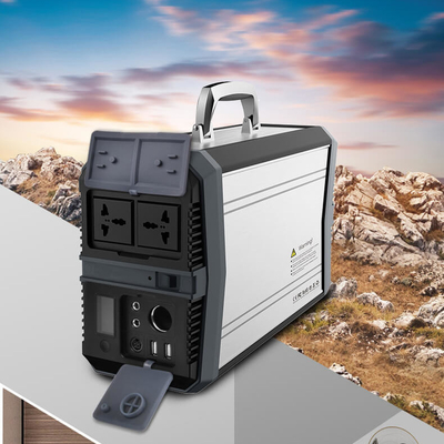 หน้าหลัก 300W 346Wh Li Ion Power Station ประเภทแบตเตอรี่ MPPT Solar Charged Generators