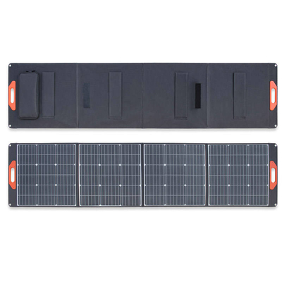 เครื่องชาร์จพลังงานแสงอาทิตย์แบบพกพาพลังงานแสงอาทิตย์ 80W 100W 160W