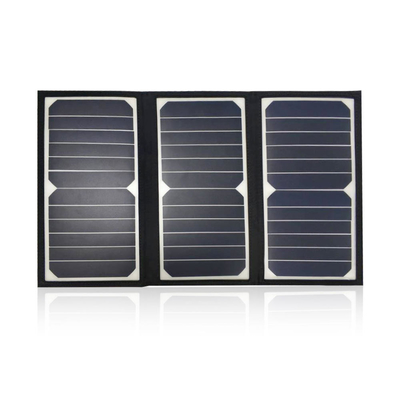 เครื่องชาร์จแผงโซลาร์เซลล์แบบพกพาขนาด 21w สำหรับแบตเตอรี่โทรศัพท์