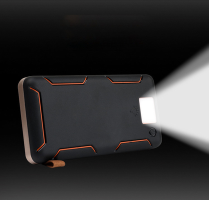 8000mAh 5V เครื่องชาร์จพลังงานแสงอาทิตย์แบบพกพากันน้ำ โซลา ที่ชาร์จโทรศัพท์ แคมป์ปิ้ง