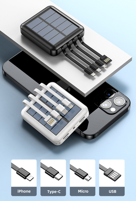 Ultra Slim Travel Solar Charger 10000mah แผงพลังงานแสงอาทิตย์สำหรับชาร์จ Power Bank