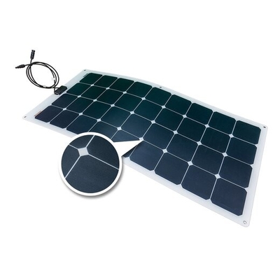 ฟิล์มแผงเซลล์แสงอาทิตย์แบบยืดหยุ่นบางโมโน ETFE พื้นผิว 130W