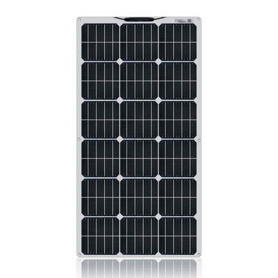แผงโซลาร์เซลล์อสัณฐานแบบยืดหยุ่น Monocrystalline 100W 12V 400W 40A