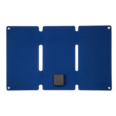 เครื่องชาร์จ USB 12V แผงโซลาร์เซลล์แบบพกพา 21W Monocrystalline Silicon แผงเซลล์แสงอาทิตย์แบบพับได้