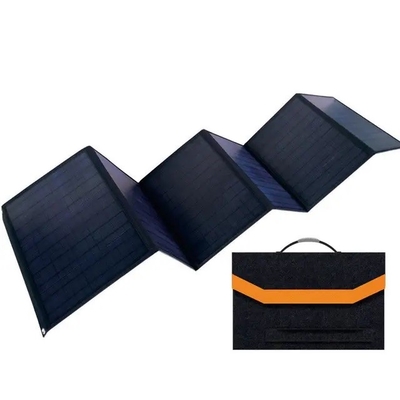 แผงเซลล์แสงอาทิตย์แบบพับได้ 18V 100w สำหรับระบบแผงเซลล์แสงอาทิตย์แบบตั้งแคมป์พลังงานแสงอาทิตย์