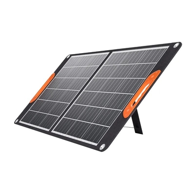 60W 100W 150W โปรแกรมพับแสงอาทิตย์พกพา 200W สําหรับการตั้งแคมป์กลางแจ้ง
