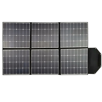 แผนแสงอาทิตย์ที่พับได้ กระเป๋าถือ สถานไฟฟ้า พกพา แรงแสงอาทิตย์ 6 Fold ETFE 60W 110w 220w