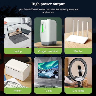 เครื่องกำเนิดไฟฟ้าพลังงานแสงอาทิตย์สแตนด์บายไฟฟ้าแบบพกพาสำหรับตู้เย็น ODM 300w