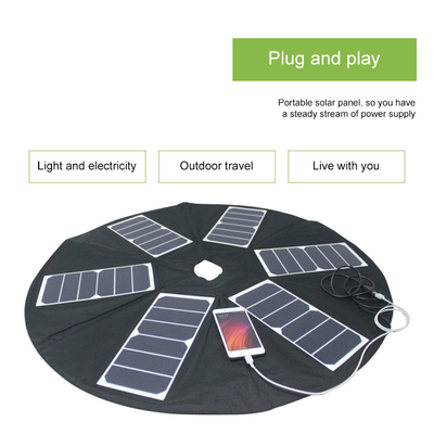 YSERA Sunpower โทรศัพท์มือถือ Solar Usb Charger 39w Customized