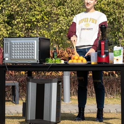 Lifepo4 Battery Off Grid เครื่องกำเนิดไฟฟ้าพลังงานแสงอาทิตย์ Lifepo4 3000W 220V 110V