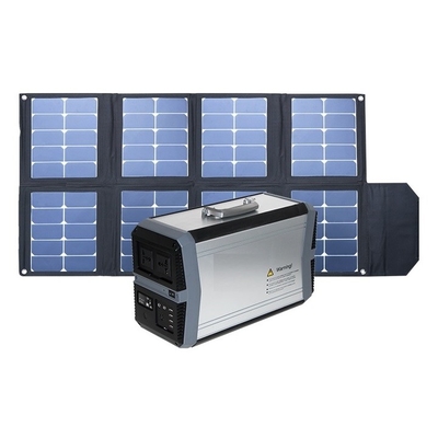 1000W Li-Ion Battery MPPT Portable Power Station Generator ระบบพลังงานแสงอาทิตย์สำหรับ Home