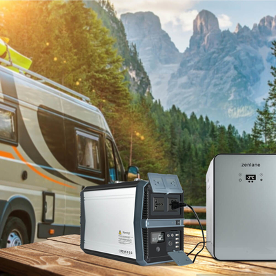 MPPT แบบพกพาพลังงานแสงอาทิตย์แบบชาร์จไฟสถานีเครื่องกำเนิดไฟฟ้า 1000W Li-Ion แบตเตอรี่หลายเอาต์พุต