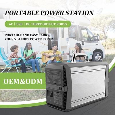 1010Wh Portable Power 1000W Solar Generator Station สำหรับตั้งแคมป์ท่องเที่ยวกลางแจ้ง