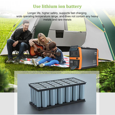 Ac 110v 220v Solar Generator Station 1503Wh 12v แบตเตอรี่ลิเธียม