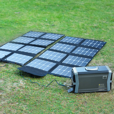 เครื่องกำเนิดไฟฟ้าแบบพกพา 1500Wh สำหรับตู้เย็น Ac 100v - 240v