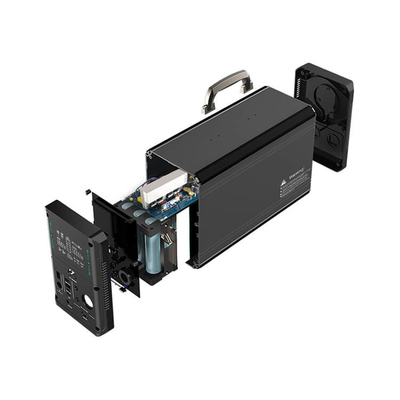 OEM Lifepo4 Solar Generator แผงพลังงานแสงอาทิตย์แบบพกพาสำหรับแบตเตอรี่ลิเธียม