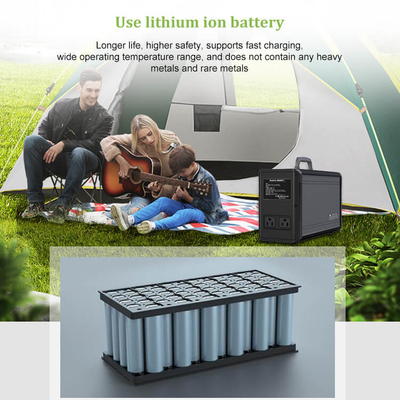 OEM Lifepo4 Solar Generator แผงพลังงานแสงอาทิตย์แบบพกพาสำหรับแบตเตอรี่ลิเธียม