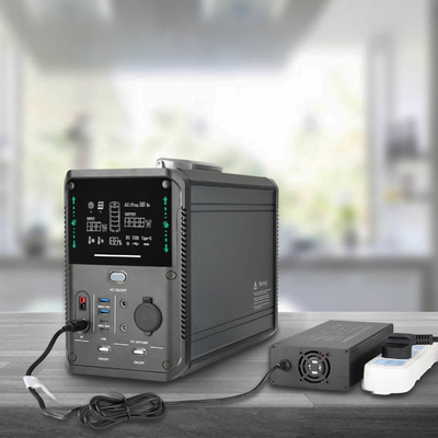 Li Ion Power Station 3000w เครื่องกำเนิดไฟฟ้าพลังงานแสงอาทิตย์แบบพกพาสำหรับ Camping