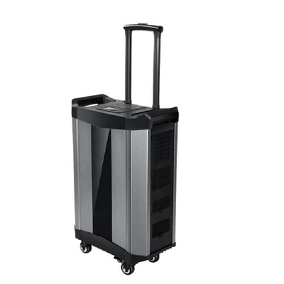 บ้านพลังงานแสงอาทิตย์แบบพกพาเครื่องกำเนิดไฟฟ้า 2500wh LiFePO4 แบตเตอรี่