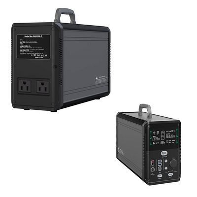 เครื่องกำเนิดไฟฟ้าพลังงานแสงอาทิตย์แบบพกพา 2000w 1000W UPS Solar Panel Power Station