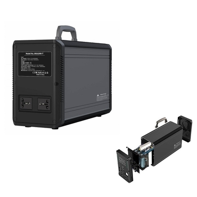 MSDS 1075Wh เครื่องกำเนิดแผงโซลาร์เซลล์อัจฉริยะพร้อมแบตเตอรี่ลิเธียมไอออน
