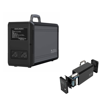 1075Wh 220V 110V Powered Solar Generator Station แคมป์ปิ้ง ที่เก็บพลังงานภายในบ้าน