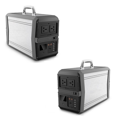 110V 220V Li Ion Power Station เครื่องกำเนิดไฟฟ้าพลังงานแสงอาทิตย์ 1000W
