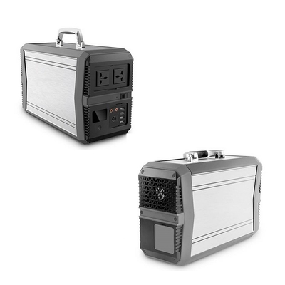 สถานีไฟฟ้าลิเธียมไอออนแบบพกพา 1000W 1010wh 110v แหล่งจ่ายไฟแบบพกพา