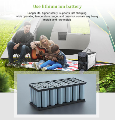 USP Portable Power Station เครื่องกำเนิดไฟฟ้าแบตเตอรี่ภายในบ้าน 220v 110v 500w