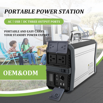 แบตเตอรี่ลิเธียม 1000w Solar Camping Power Station ธนาคาร USB QC3.0 สำหรับระบบแสงสว่าง