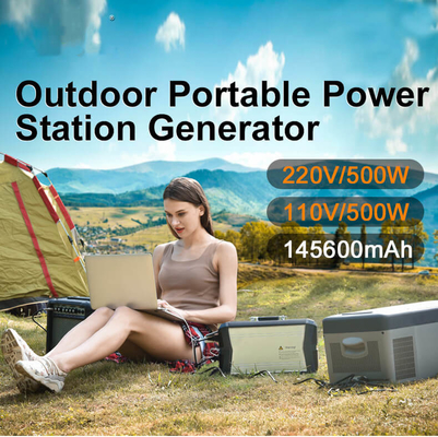 ROHS 500w สถานีเครื่องกำเนิดไฟฟ้าพลังงานแสงอาทิตย์ระบบพลังงาน 220v 110v