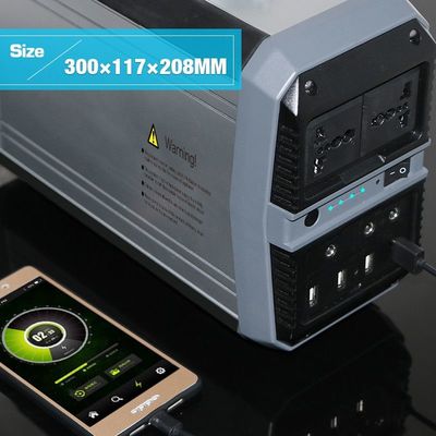 Outdoor Camping 300W Portable Power Station Generator เครื่องใช้ในบ้าน