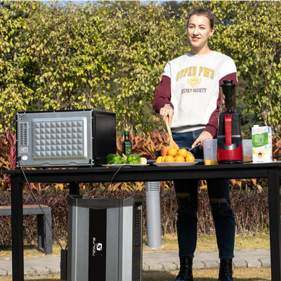 เครื่องกำเนิดไฟฟ้าขนาดเล็กพลังงานแสงอาทิตย์แบบชาร์จไฟได้สูง 4000W พร้อมเอาต์พุต AC