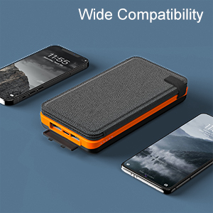 แผงชาร์จธนาคารพลังงานแสงอาทิตย์ขนาด 25000mAh 6W สำหรับโทรศัพท์มือถือ 3