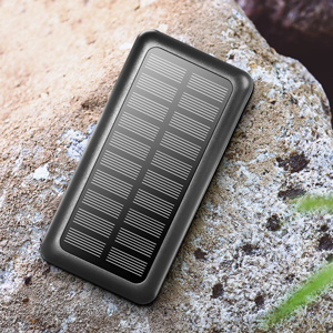 IPX5 เครื่องชาร์จแบบพกพาพลังงานแสงอาทิตย์ 30000mAh Battery Pack สำหรับ IPhone 7