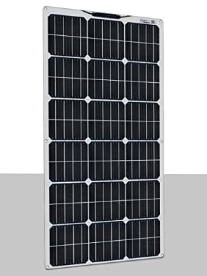 แผงโซลาร์เซลล์อสัณฐานแบบยืดหยุ่น Monocrystalline 100W 12V 400W 40A 1